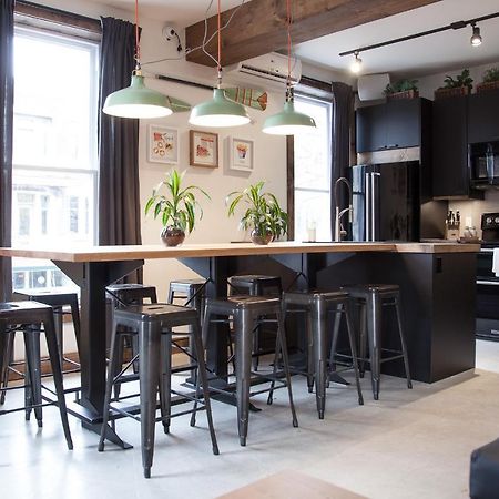 Le Bed & Cocktail - Appartement Sur L'Avenue Du Mont-Royal モントリオール エクステリア 写真